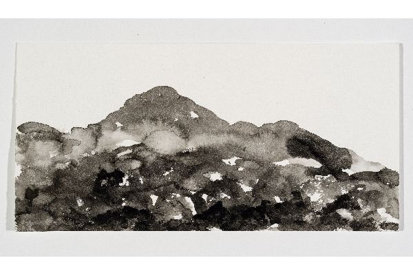 Making Space XXVI, encre sur papier Strathmore Watercolour, 12x6p.